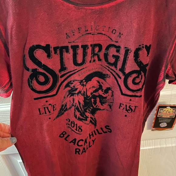 Affliction Sturgis Shirt New - Picture 2 of 5